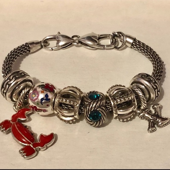 Brighton Beverly Glam bracelet Silver mesh Holds charms, beads, & stoppers - Picture 9 of 10